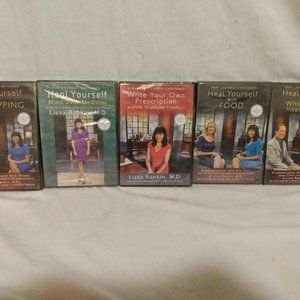 5 DVD Lot Heal Yourself Lissa Rankin Food/Intelligence/EFT/Prescriptions+ NEW